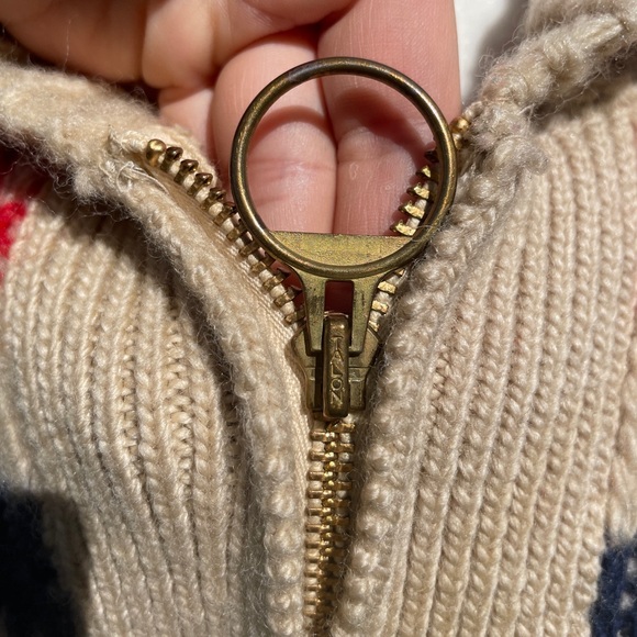 Vintage 60s/70s Wool Knockabouts by Pendleton Westerly Big Lebowski Sweater - Picture 4 of 10